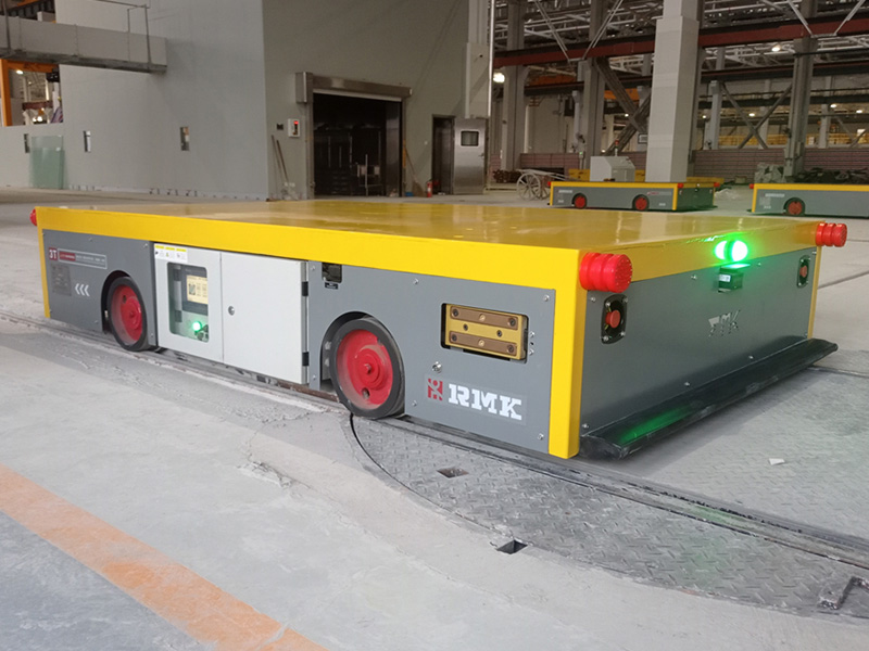 Chariot de transfert de rail automatique RGV pour fabrication de machines