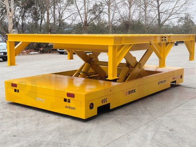 10 tonnes de chariot de transfert sans trace avec levage 800 mm
