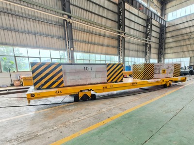 Grand chemin de fer lourd tournant chariot de transfert