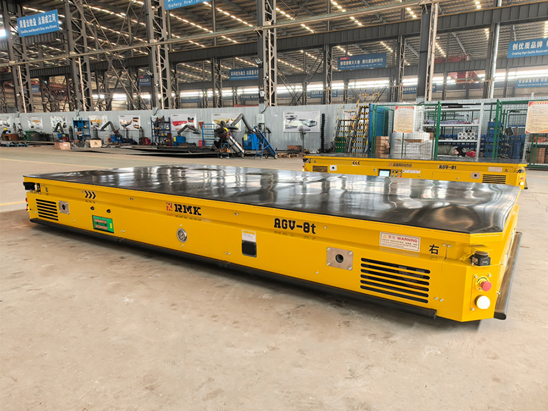 AGV guidé au laser de 8 tonnes avec palette de levage